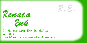 renata enk business card